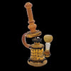 Honey Bee Dab Rig Water Pipe - Quantum Scientific Glass