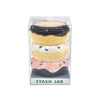 Donut Stack Ceramic Stash Jar