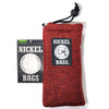 Nickel Bags Red Pouch