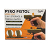 Pyro Pistol Model P420 - 2-in-1 Storage & Torch Lighter