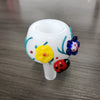 14mm Flower Ladybug Bong Bowl - Quantum Scientific Glass