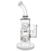 Quantum Sci Mini Double Q Percolator Water Pipe - Quantum Scientific Glass